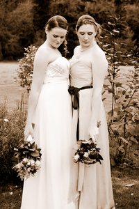 Lesbian wedding photography